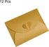 PATIKIL Gift Card Envelopes, 12 Pack Heart Shaped Clasp Small Gift Card Holder Mini Envelope for Birthdays, Weddings