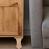 Set 4pcs, 15x6cm SOLUSTRE Solid Wood Furniture Legs Feet European Style Carved Wooden Sofa Table Cabinet Support Legs