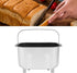 Commercial AUNMAS Bread Machine Baking Bucket, Stainless Steel Anti Stick Household Baking Bucket with Mixing Paddles