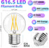 G16.5 Bulb Dimmable, 6W, 60 4000K E26 Bulb, Bulbs 90+CRI 600LM, 6 Pack GvvooHome LED watt Equivalent, Neutral White