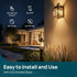 Bulbs A19 Bulbs 9.5W Bulbs, 75 1200 E26 2700K 4 Pack Linkind Dusk to Dawn Light Outdoor, Sensor Led Automatic On/Off