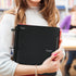 Five Star Flex Refillable Notebook + Study App, College Ruled, 1 Inch TechLock Rings, 200 Sheet Capacity, Black
