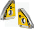 Mini Magnetic Squares, Size 2.3 x2 x.6 , Angles: 30 /60 , 45 , 90 , Light Duty (Twin Set)