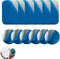 UtySty 12 Pack Metal Plate Mount Replacement Adhesive Iron Sticker Patch for Stick-on