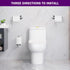 1 Pack JOMOLA Stainless Steel Toilet Paper Holder, Suction Cup Bathroom Tissue Roll Paper Towel Holder, No Drill Wall