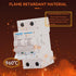 DC 2 Pole Miniature Circuit Breaker, 500V 50Amp, Thermal Magnetic Trip for Solar DC System