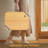 Mayjoy Bamboo Lap Desk with Storage, Cover Removable Lap Desk for Lap, Computer Laptop Stand on Lap, Work on Bed