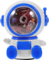 SEWACC Hand Crank Pencil Sharpener Cartoon Astronaut Spaceman Shaped Manual Pencil Sharpener for Colored Pencil Makeup Pencils Blue by SEWACC