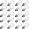 S14 Incandescent Edison Light Bulbs - 11W Vintage Clear Glass Bulbs with