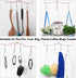 uxcell 6 Pack S Shaped Hooks Clips, Stainless Steel Plating Finish Hangers for Hanging Plants, Pots, Pans, Mugs