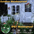 198 600 8 Ollny Christmas Lights, FT LED Outdoor Waterproof Plug in Christmas Tree Lights with Modes Remote Timer