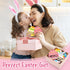Set 6 Easter Money Holder Cards of Easter Eggs Bunnies Money Holder Cards for Easter Basket Tag Gift Card Money Gifts