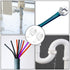 2 Rolls Self-Fusing Silicone Tapes, 1 inch x 10ft, Waterproof Hose Repair Tape for Pipe Leaks Emergency