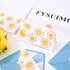 50 4 6 Inch FYSUIMU Pcs Boho Sun Thank You Cards Greeting Cards with Envelopes Stickers Blue Orange Sunshine Blank Note