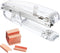 PATIKIL Acrylic Stapler Set, Portable Manual Effortless Desktop Stapler with 2000 Pcs 24/6 Staples for Home Office