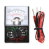 Fielect MF110A Digital Multimeter with DC AC Voltmeter, Ohm Volt Amp Tester, Diode Voltage Tester Meter with Test Probe
