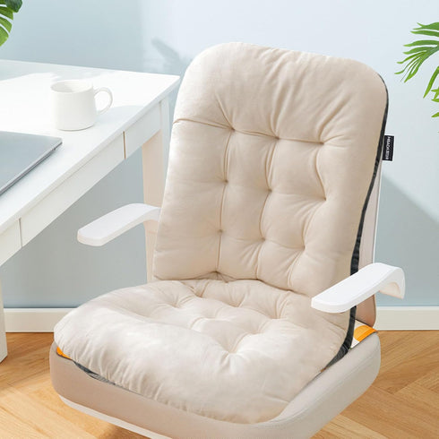 Generic Rocking Chair Cushions, Non-Slip Desk Chair Cushion, Rocking Office Chair Pad with Ties, High Back Patio