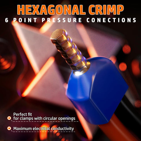 28-7 28 PEBA Hexagonal Ferrule Crimping Tool Kit, AWG Self-Adjusting Ratchet Crimper with Sizes Insulated