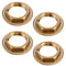 Qulkws 4 Pack 1/2" Female Locks Nut Pipe Fitting Lock Nut with Flange