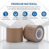 Teflon Tape, 2 in 30 FT Fabric PTFE Tape for Hand or Vacuum Impulse Sealer Machine, Coated Adhesive Tape