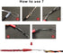30M 100ft Fish Tape Cable Puller Kit: 4mm PET Electrical Cable Puller Duct Rodder for Wall Wire Guide