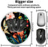 Ergonomic Mouse Pad with Wrist Support, Comfortable Non-Slip PU Base for Home Office Gaming and Pain Relief