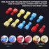 Twidec 210PCS Nylon Spade Connectors Kit - 22-10 Gauge Male and Female Wire Spade Terminal Quick Disconnect Fully