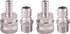 DERNORD Stainless Steel Quick Disconnect Set - Beer Brewing Connector Kit, Pack of 2