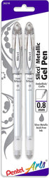 Pentel Quality Gel Ink Rollerball Pen (BG208BP2Z)
