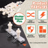 Tanstic 200Pcs 0.62 Inch/0.78 Inch Plantation Shutter Repair Kit, Includes Spring Loaded Shutter Pins, Tilt Rod Louvers