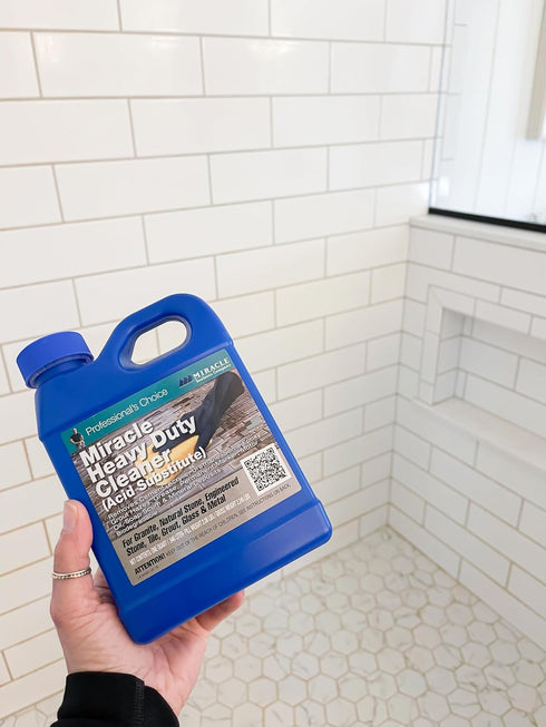 Miracle Sealants Heavy Duty Non-Acidic Cleaner - Quart Size for Tile & Stone