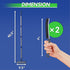 BOOMJOY Grout Brush with Long Handle - Hard Bristle Tile Floor Cleaner for Shower, Kitchen, Bathroom