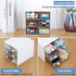 Desk Organizer with 5 Drawers, Rectangular Plastic Makeup Storage for Office, School, Home