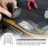PATIKIL E52100 Steel for Knife Making, 12" x 1-1/2" x 1/8" Hot Rolled Flat Bar for DIY