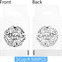 500 Pack 1-Cup Packaging 11.2 6 Lawei Handle Drinking Poly Bags, Clear Plastic Drinking Bags with Handle for Delivery