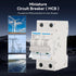 DC 2 Pole Miniature Circuit Breaker, 500V 50Amp, Thermal Magnetic Trip for Solar DC System
