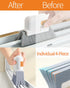 8PCS Window Sill Cleaner Tool - Hard Bristle Crevice Cleaning Brush, Multifunctional Gap Scrub Brush, Window, Home