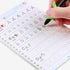 Magic Practice Copybook for Kids, Reusable Calligraphy Handwriting Workbooks, 4 Book + Pen Set for Preschoolers