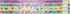Musgrave Pencil Company Happy Birthday Rainbow Pencil - Pack of 12