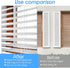 XLIUAX 125 Pcs Shutter Repair Kit, Plantation Shutters Fixing Windows Louver Kits Plantation Shutters for Windows