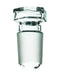 Hollow Stopper, Hexagonal - 24/29 Cone - Round End - Borosilicate Glass - Eisco Labs
