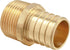 EFIELD Pex Barb Crimp Brass Fittings (Pack of 5) 3/4 Inch x 1/2 Inch Male NPT Adapter, ASTM F1807