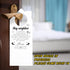 Geyoga 50 Pack Real Estate Agent Door Hangers - Business Card Design for Open House Signs, Home Dorm Office Supplies