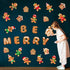Christmas Cutouts - Xmas Gingerbread Classroom Bulletin Board Decorations for Merry Christmas Party Supplies