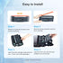TN660 Toner Cartridge Replacement for Brother Printer - High Yield with Brother TN 660 TN-660 TN630 for HL-L2380DW