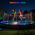 JMEXSUSS 200 LED Trampoline Accessories Solar Rope Lights, 66ft IP 65 Waterproof Solar Camping Lights Outdoor, 8 Modes Solar Trampoline Lights for Trampoline Ladder Slide Tent Camp(Multicolor) by JMEXSUSS