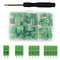 52PCS 2.54mm 0.1" Pitch PCB Mount Screw Terminal Block Connector, Minidodoca 2P 3P 4P 5P Terminals with Special