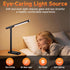 BOKELUNA 2 1 3500-6500K Dimming 5 in LED Desk Lamp - Magnetic Desk Lamp with Phone Holder & USB Charging Port for Home