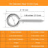 20pcs 2” 304 Stainless Screw Eyes - Small Eyelet Screws Heavy Duty Hook Lag Thread Eyebolt (20 pcs 2")