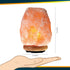 Dimmer Bulb 6-8 LBS, 1001 WBM LLC Himalayan Glow Natural Pink Salt Lamp, Crystal Salt Lamp Night Light with (ETL